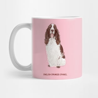 cute english springer spaniel dog Mug